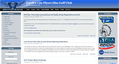 Desktop Screenshot of gardencityflyers.org